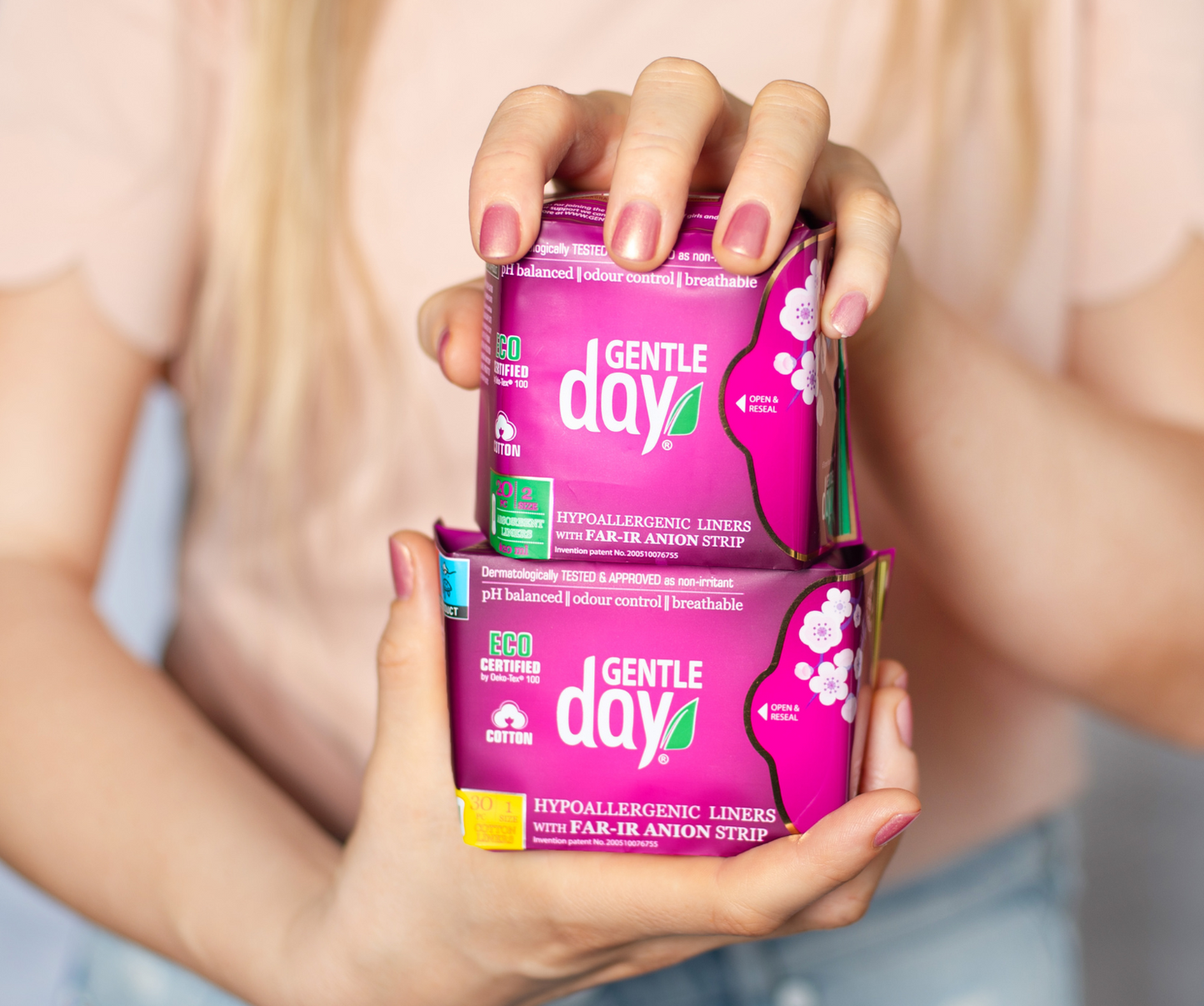 Regular and Absorbent Liners Combo - 2 Packs, 50 liners