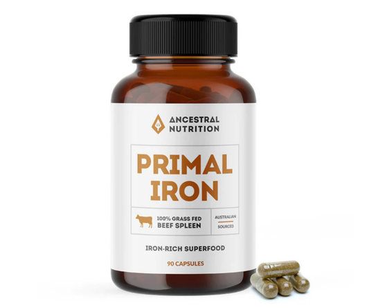 Iron Capsules - Beef Spleen Grass Fed Primal Iron