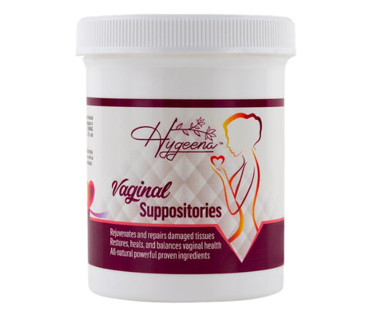 Natural Vaginal Suppositories 15 individually sealed ovules
